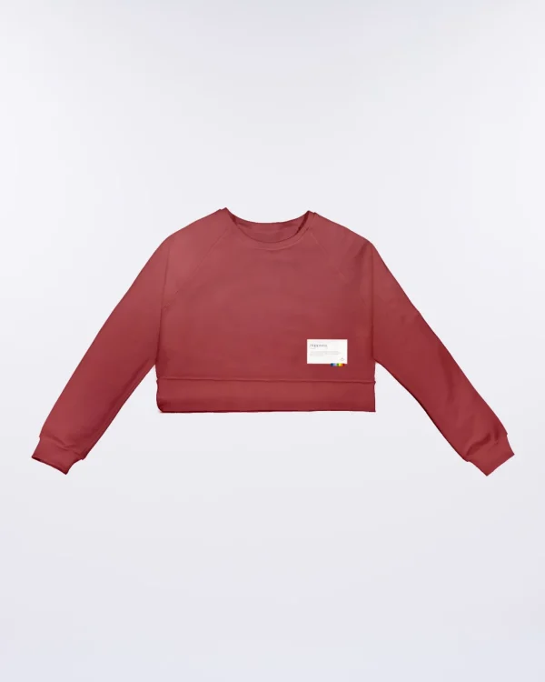 Crop Bimba con etichetta ricamo -FCTY