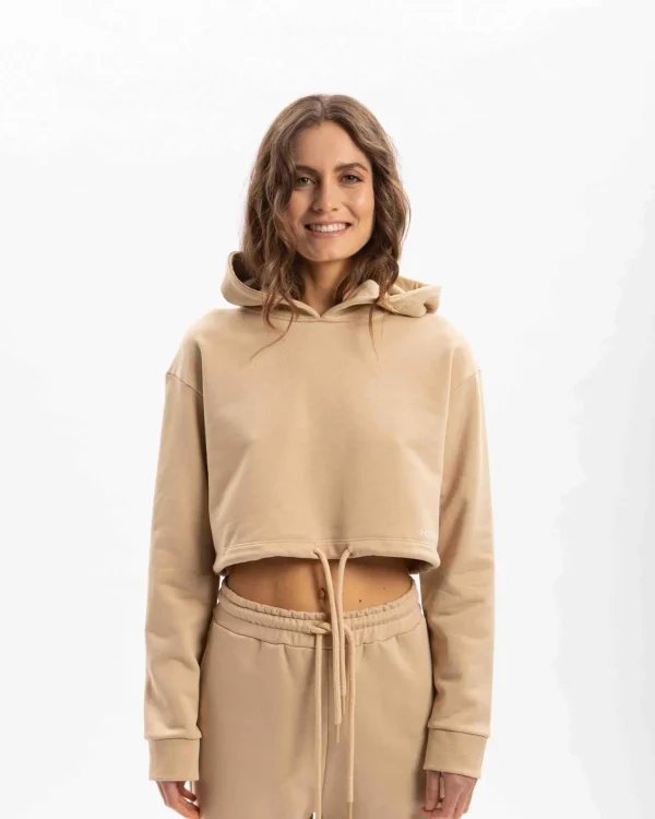 Crop con cappuccio Donna Essential - Chood