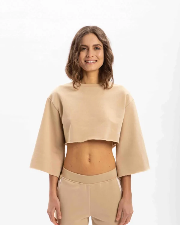 Crop Donna a taglio vivo - Sophia Essential