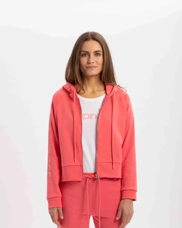 Crop Zip Donna Essential