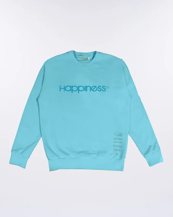 Felpa Girocollo Unisex in Cotone Organico