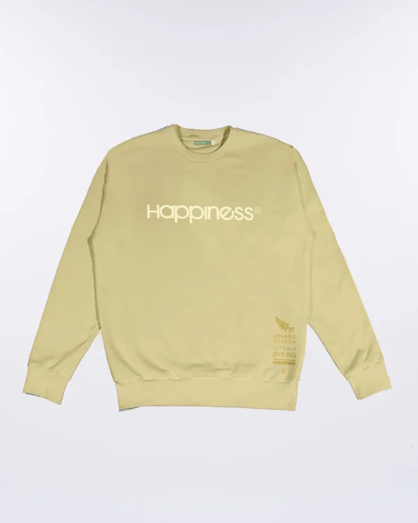 Felpa Girocollo Unisex in Cotone Organico