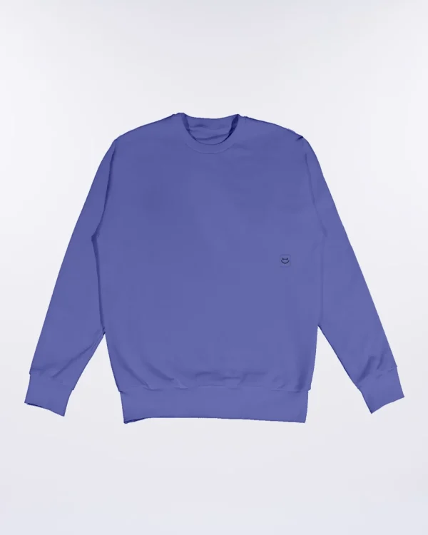 Felpa girocollo Unisex in cotone felpato Basic