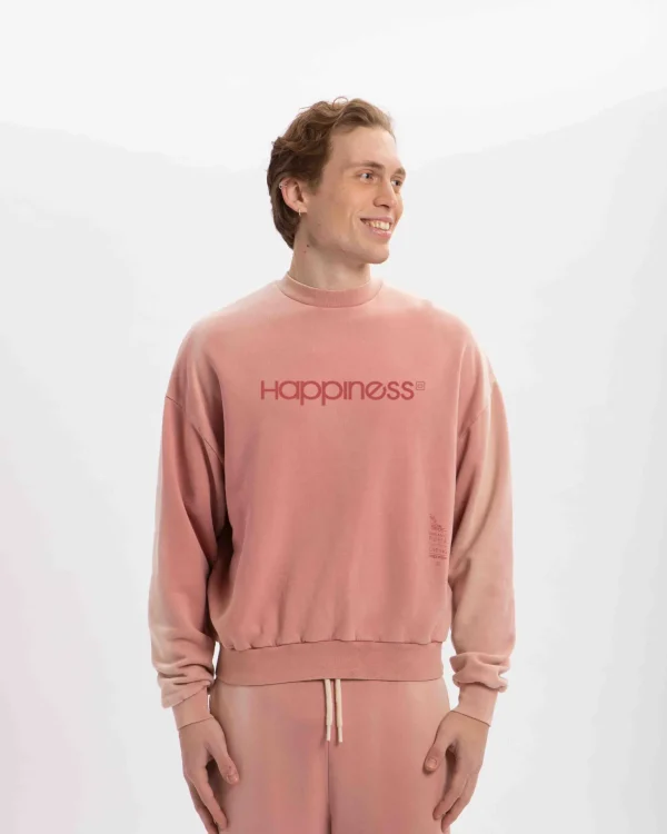 Felpa Girocollo Unisex in Cotone Organico