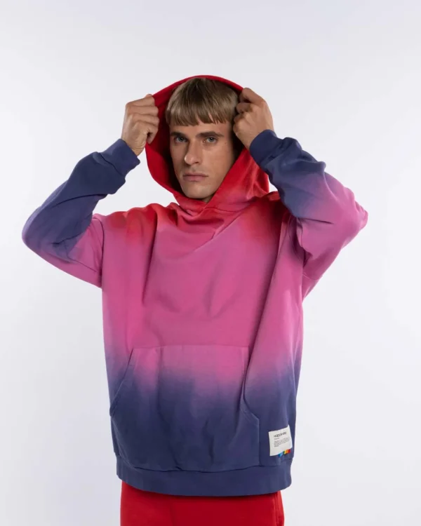 Felpa Hoodie felpata Tinta Nuanced