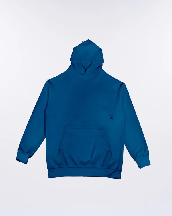 Felpa Unisex in cotone felpato con cappuccio- Basic