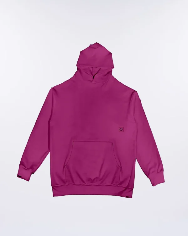 Felpa Unisex in cotone felpato con cappuccio- Basic