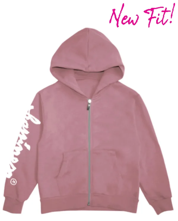 Felpa Zip Bimba - Happiness Brush New Fit