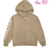 Felpa Zip Bimba - Happiness Logo New Fit