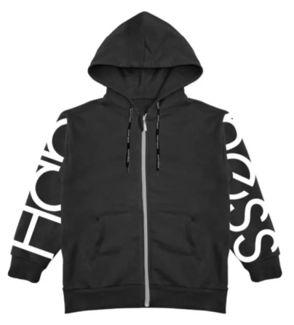 Felpa Zip Bimbo - Happiness Big Slim Sleeves