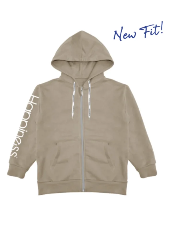 Felpa Zip Bimbo - Happiness New Fit