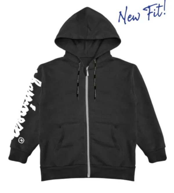 Felpa Zip Bimbo - Happiness Brush New Fit