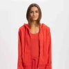 Felpa Zip Donna Essential