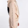 Felpa Zip Donna Strass Micro borchie Cupola Silver cod. 04