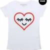T-Shirt Bambina - Heart Strass