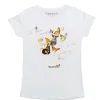 T-Shirt Bimba - Farfalle MC4058