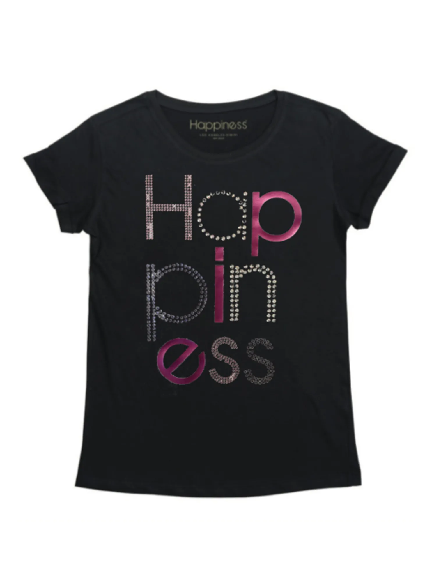 tshirt_bimba__happiness_s_0-1.webp T-Shirt Bimba - Happiness Strass AP4072