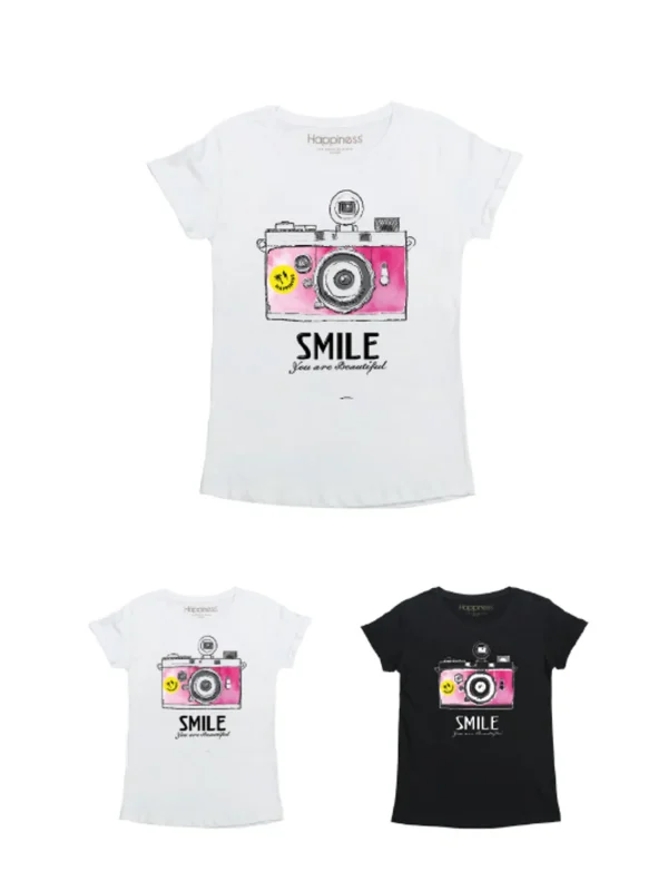 T-Shirt Bimba - Smile Photograph