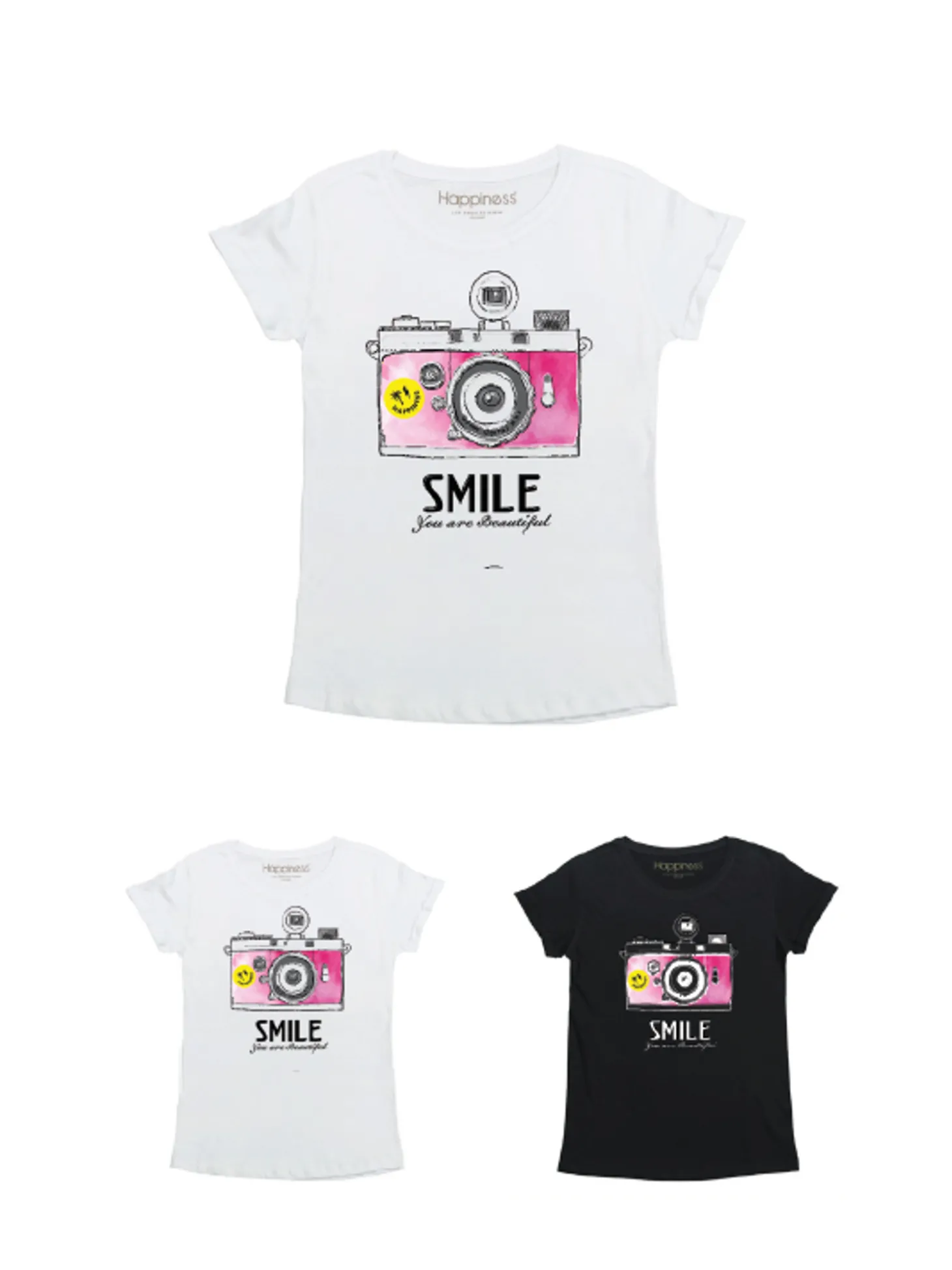 tshirt_bimba__smile_photo_0.webp T-Shirt Bimba - Smile Photograph