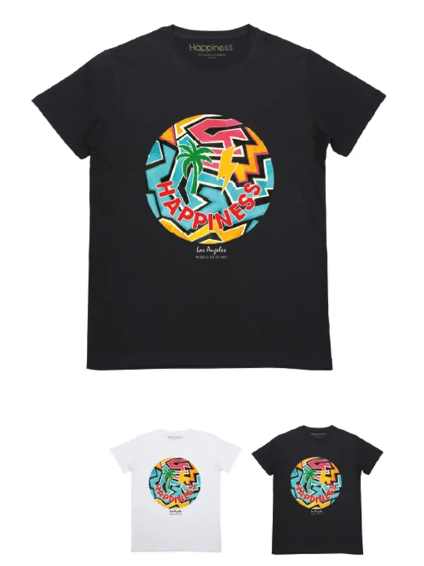 T-Shirt Bimbo - Palma e Fulmine Color