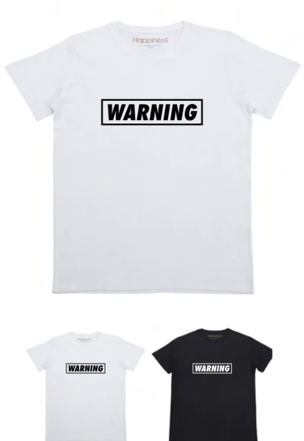 T-shirt Bimbo - Warning