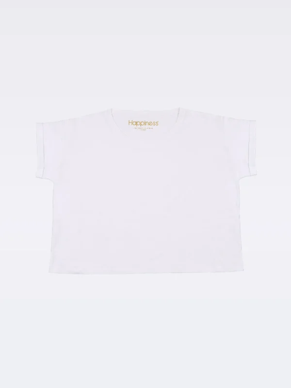 T-shirt Crop Donna Hollywood Basic