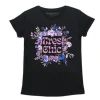 T-Shirt Donna - Blue Flowers Tres Chic