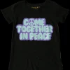 T-Shirt Donna - Come Together in Peace