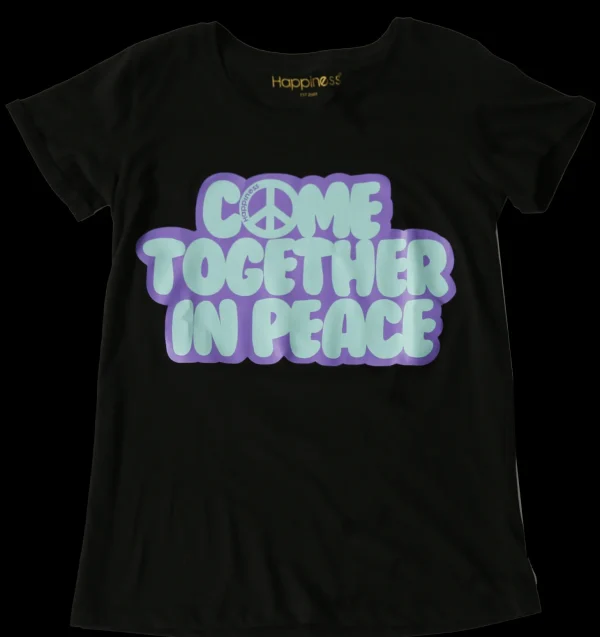 T-Shirt Donna - Come Together in Peace