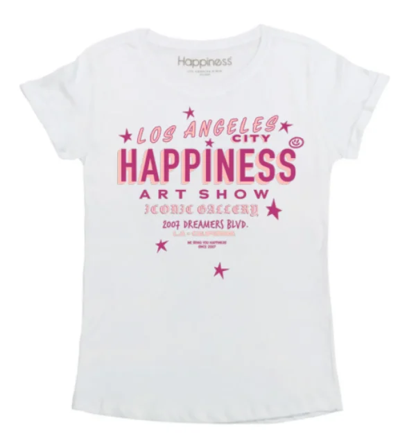T-Shirt Donna - Happiness Art Show