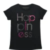 T-Shirt Donna - Happiness Strass AP4072