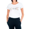 T-Shirt Donna - Iconic Strass