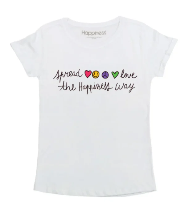 T-Shirt Donna - Love Happiness Way
