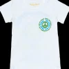 T-Shirt Donna - Peace Will Come Again Tricolor Retro