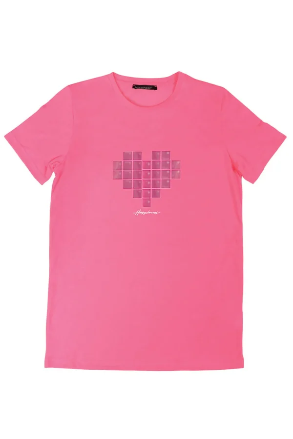 T-Shirt Donna - Tetris Heart Happiness