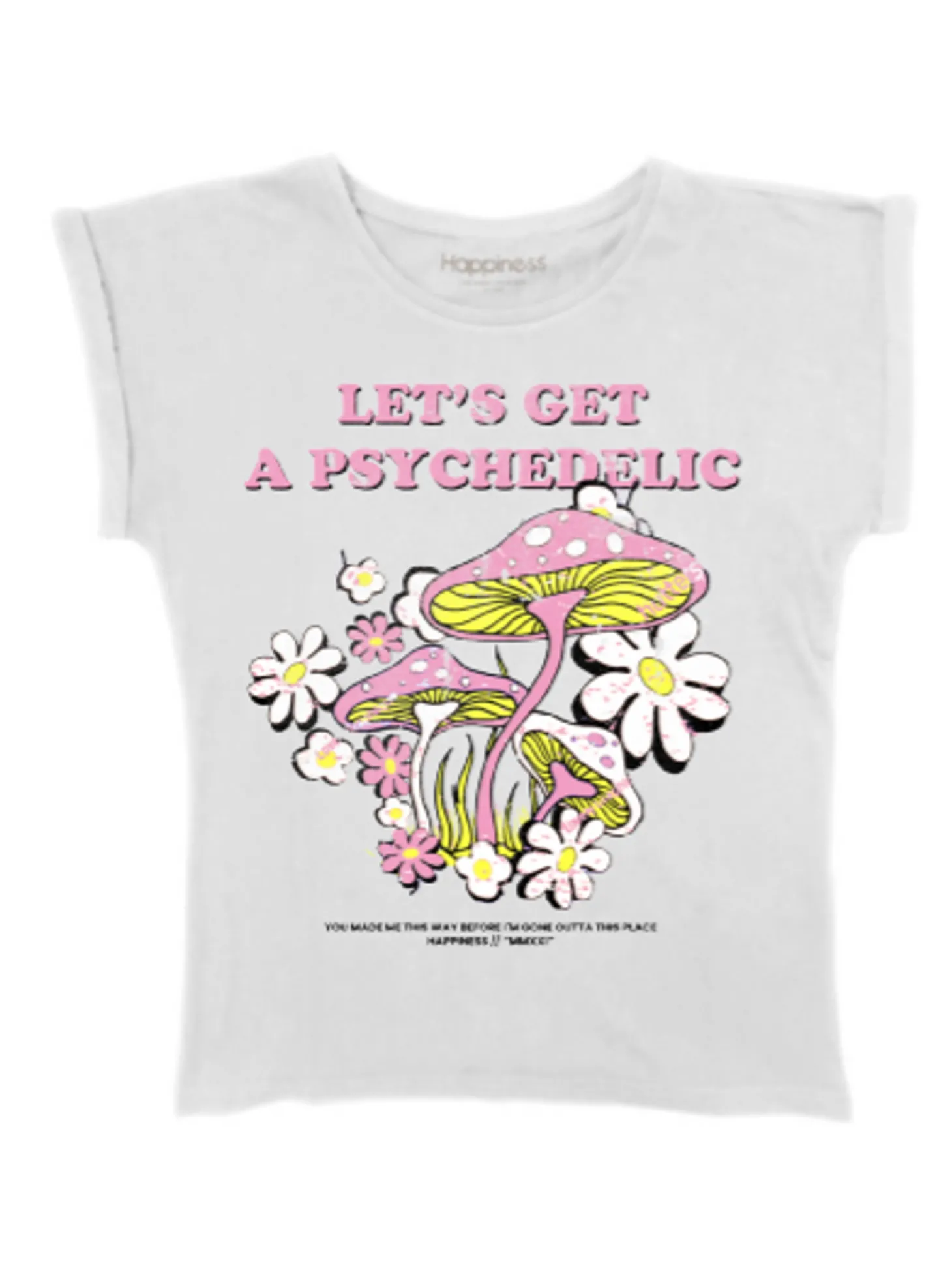 tshirt_donna_organic_bio__0.webp T-Shirt Donna Organic Bio Cotton - Psychedelic Funghi