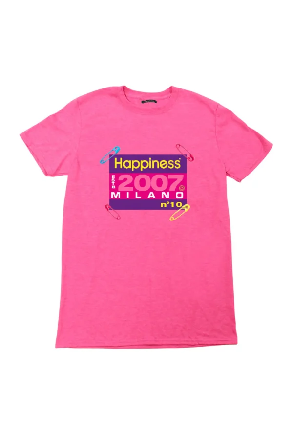 T-Shirt Girl - Happiness Pins Glitter