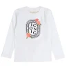 T-Shirt Long Sleeves Bambina - Quadro Iconic Flowers