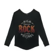 T-Shirt Long Sleeves Bimbo - Rock High Voltage