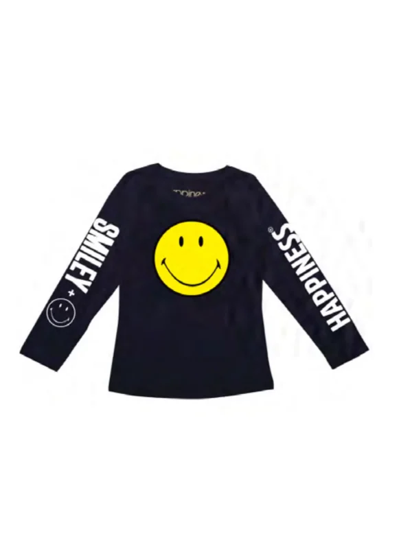 T-Shirt Long Sleeves Kids - Smiley
