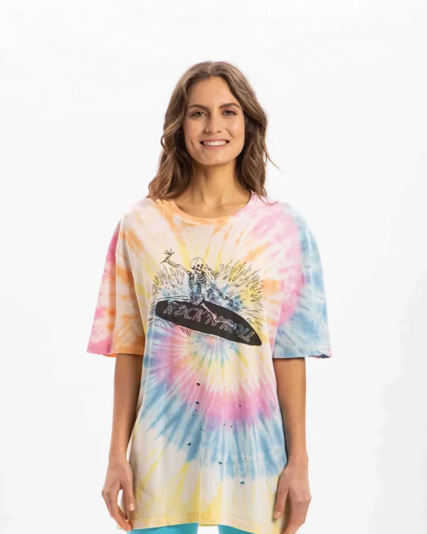 T-shirt Tie Dye Rock 'N' Roll cod. 1